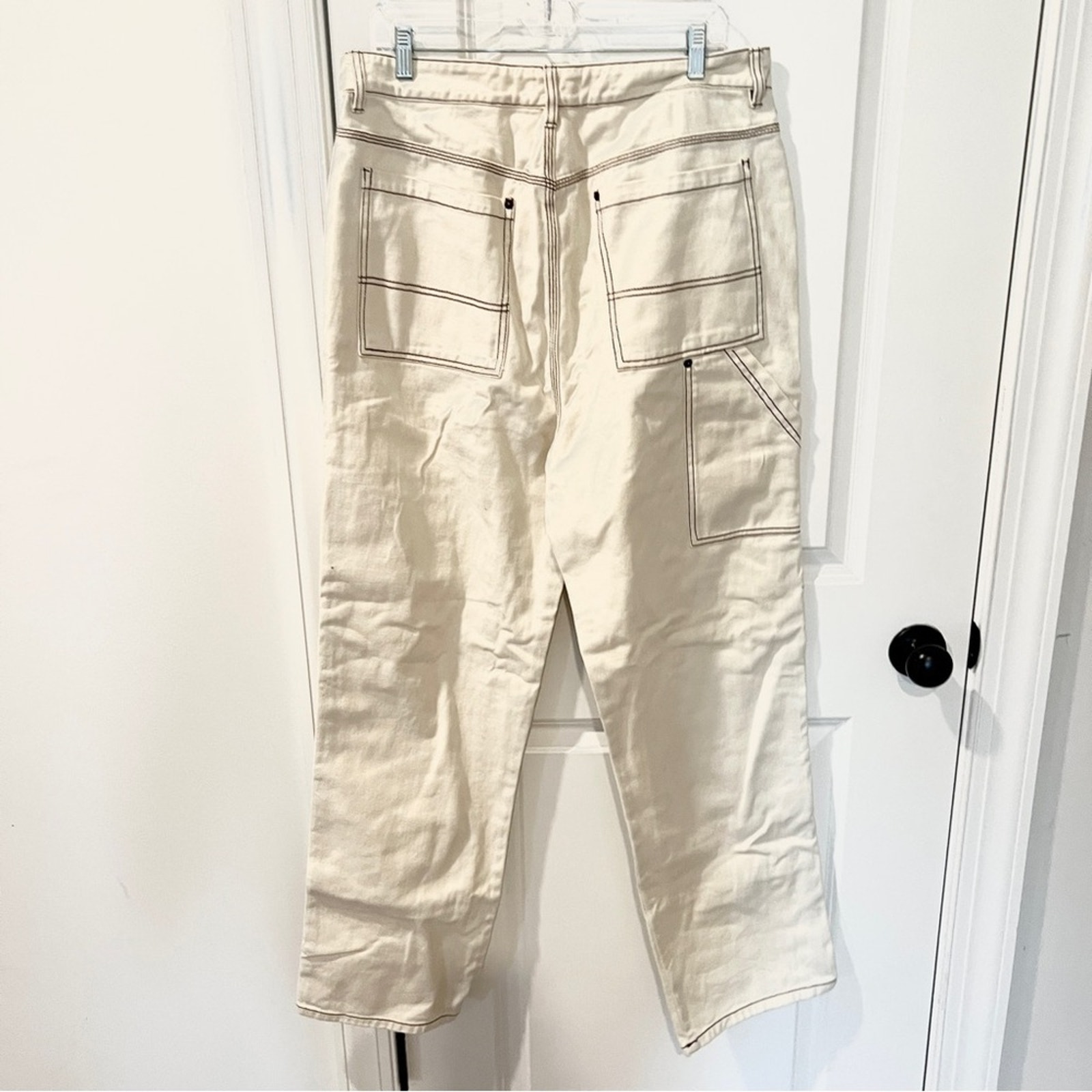 Nwt Revolve $110 Honor The Gift Women Xxl Carpenter Pants Denim — image 3 of 8